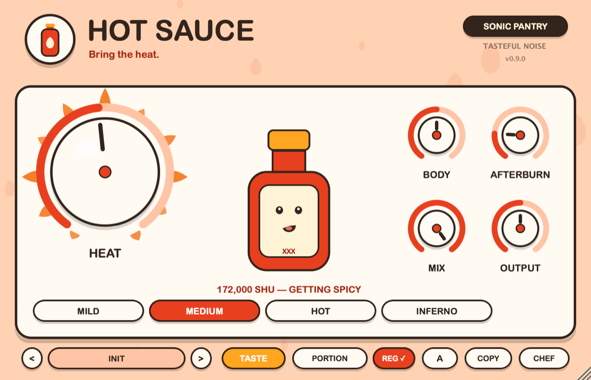 Hot Sauce plugin UI